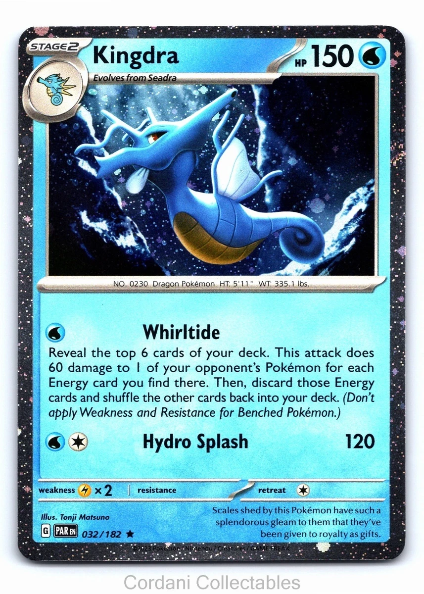kingdra pokemon card price Kingdra Pokémon TCG Cards for sale