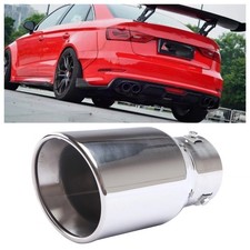 Fit Kia Stinger Exhaust Pipe Tip Rear Tail Throat Muffler Stainless Fit Kia Stinger Exhaust Pipe Tip Rear Tail Throat Muffler Stainless