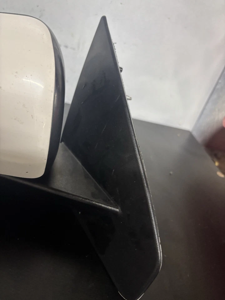 Espejo retrovisor de puerta Dodge Avenger 2008-2014 pasajero derecho eléctrico blanco OEM Foto 4 de 4