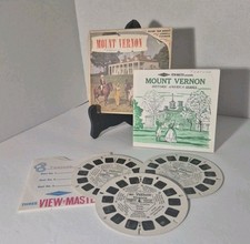 Vintage Sawyer's View-Master 3-Reel Set: Mt. Vernon, Virginia