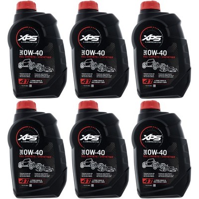 Ski-Doo 9779139 Can-Am 1 Qt XPS 4-Stroke 0W-40 Full Synthetic Oil Sea-Doo 6PK
