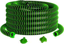 50ft Extra-long Rv Sewer Hose Heavy-duty Tpe Camper Waste Drain Hose All-terr