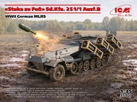 Stuka Zu Fuß Sd.Kfz. 251/1 Ausf.B Wwii Deutsche Mlrs Spielzeugmodell