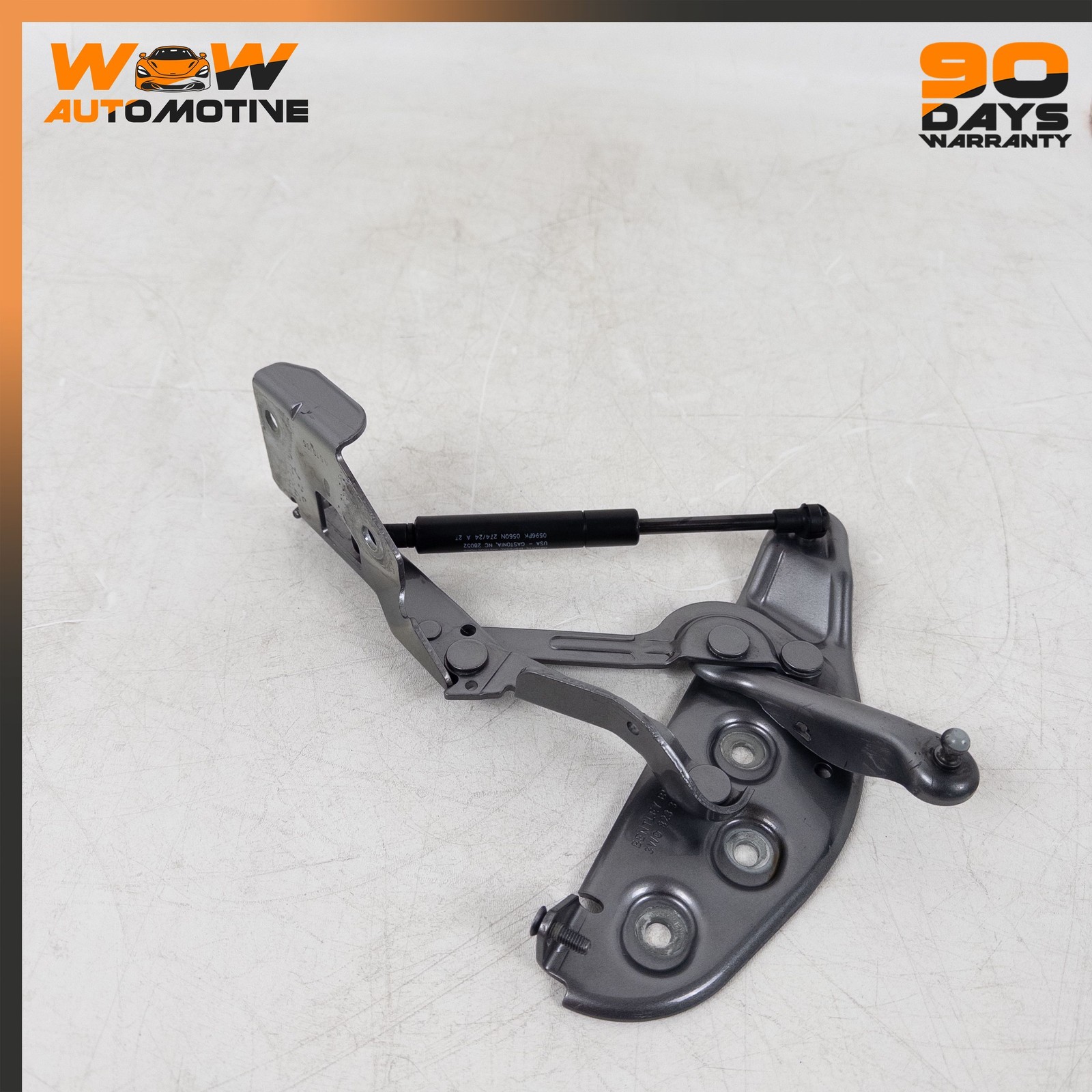04-13 BENTLEY CONTINENTAL GT FLYING SPUR FRONT LEFT DRIVER SIDE HOOD HINGE OEM