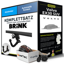 Anhängerkupplung BRINK abnehmbar für VOLVO EX30 SUV +E-Satz NEU AHK