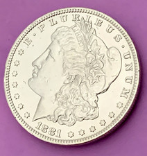 1881-O - MORGAN DOLLAR- ALMOST UNCIRCULATED - FAST SHIPPING - FAST COIN DELIVERY