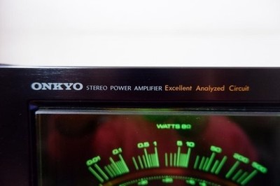 ラジオ・コンポ ONKYO STEREO POWER AMPLIFIER M508 Onkyo M-508 200 Watts Stereo Power Amplifier – Soundtrack Hi-Fi