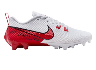 Nike Vapor Edge Speed 360 2 Football Cleats Size 16 White Red Men s New