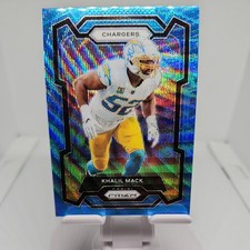 2023 Panini Prizm - Khalil Mack #160 Blue Wave Prizm /199