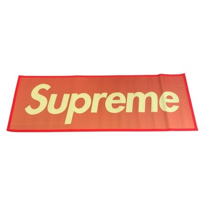 Supreme Supreme Woven Straw Mat Mat leisure sheet Red white