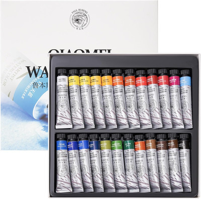 Paul Rubens Aquarellfarben-Set   24 Lebendige Farben, 12 Ml Aquarell-Tuben, Kuns