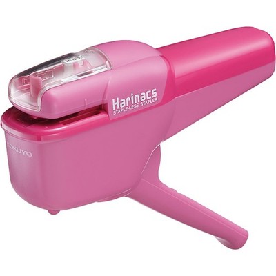 Kokuyo Harinacs Stapleless Stapler, Portable Staple Free Stapler, 10 S