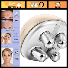 Face Massager Tool - Eye Neck Roller, Relaxing Beauty Massage Skin Care Gold