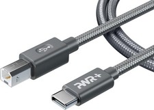 Type-C Printer MIDI Cable 10 Ft USB-C to USB B 2.0 High Speed for MacBook Pro HP