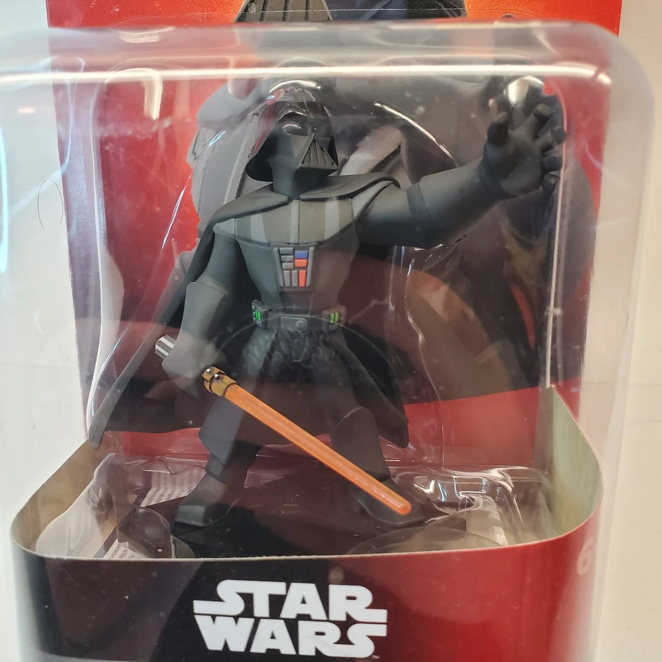 Lot of 2 Disney Infinity Star Wars Figures 3.0 Darth Vader Rei Finn NIB - Image 3 of 4