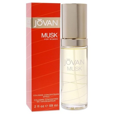 Jovan Musk Cologne for Women 2 Fl Oz Long Lasting Floral Perfume Gift