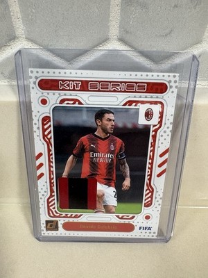 2023-24 Panini Donruss FIFA Davide Calabria Kit Series Jersey #KS-DCA AC Milan