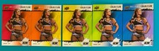 2022 Upper Deck Allure AEW Color Flow 5 Card Set #R-19  ANNA JAY  /199 /299