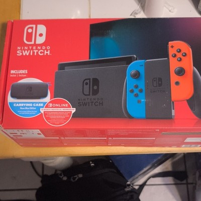 Nintendo Switch Console and 12 Months of Nintendo Membership Pack New Unopened