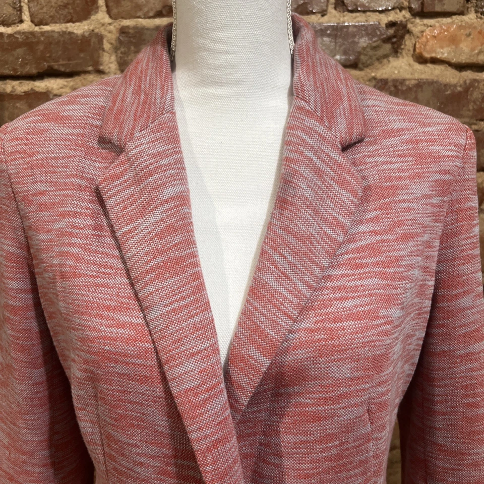 Blazer de punto Cartonnier Anthropologie rosa tinte espacial talla L perfecto para el otoño🍁 Foto 4 de 4