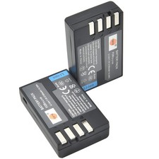 2-Pack Replacement Battery for Pentax D-Li109 K-R K-30 K-50 K-500 K-2 K-S2 K-S1