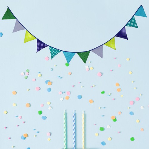 1pc 3.2m Triangle Bunting Banner Decorative Banner Pennant Burgee Pull Flag - Picture 6 of 12