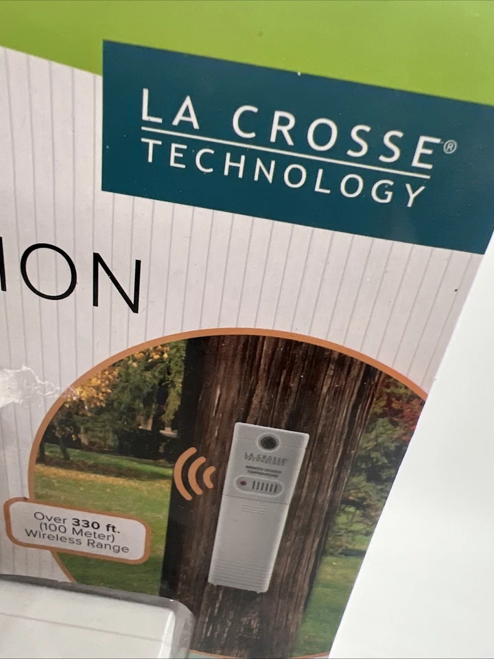 La Crosse Technology Wireless Color Temperature Station & Sensor NEW! Sealed BNS - Image 3 of 4