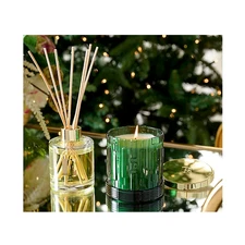 Elton John x Slatkin + Co. Woodside 8oz Candle & Reed Gift Set