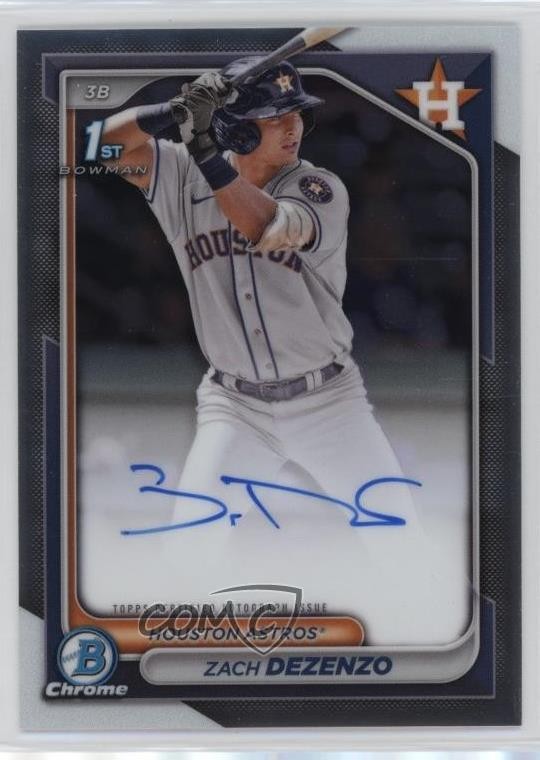 2024 Bowman Chrome Prospect Auto Zach Dezenzo #CPA-ZD Auto 19rf