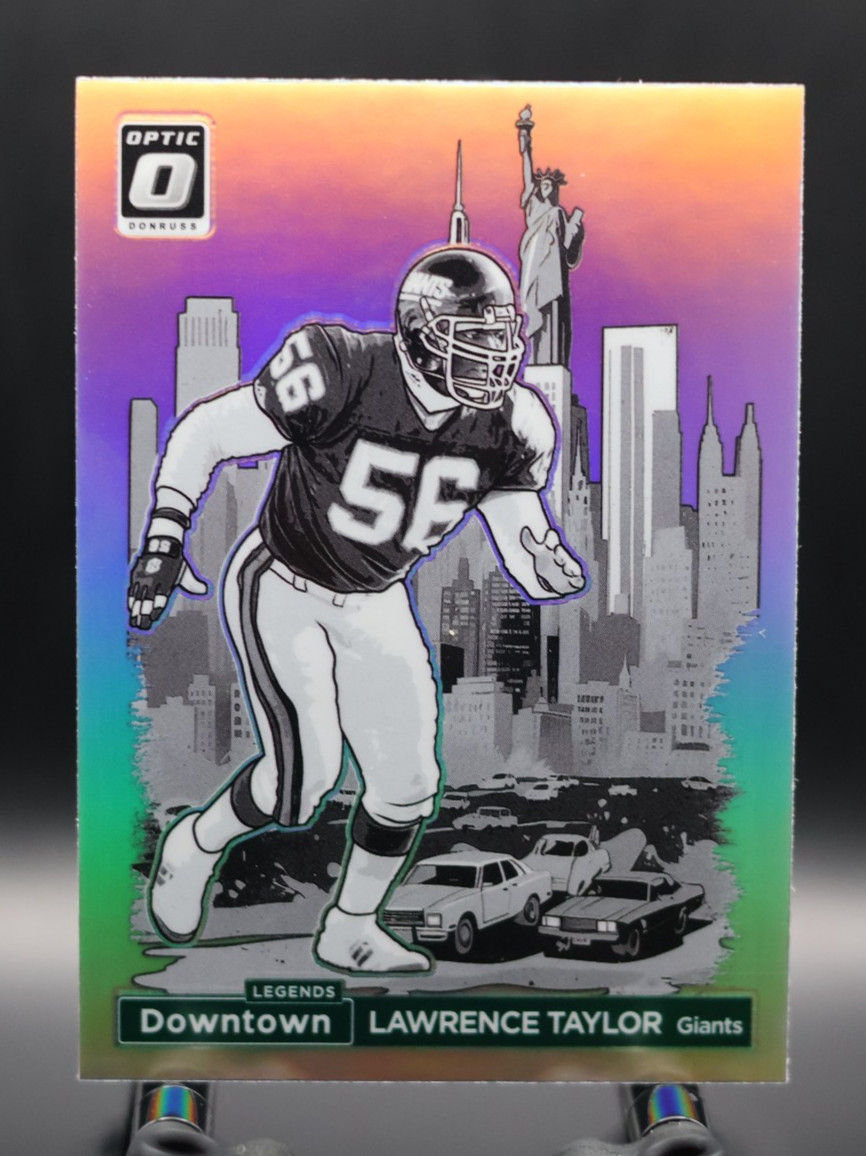 2024 Panini Donruss Optic Downtown Legends Lawrence Taylor #10 New York Giants