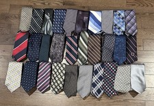 Large Lot Of 30 Men  s Ties  a 