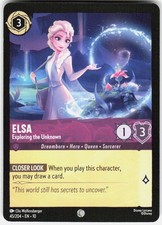 Elsa Exploring the Unknown 45/204 Whispers in the Well Disney Lorcana