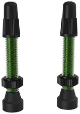 WTB Aluminum TCS Tubeless Valves - 34mm Green, Removable Core, Universal Fit