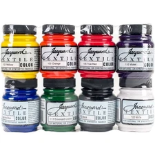 Jacquard Products Jacquard Textile Color Fabric Paint 2.25oz 8/Pkg-Primary & Sec