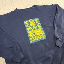 Vintage WVU Mountaineers Sweatshirt Adult XL Football 90s USA NCAA TNT Crewneck