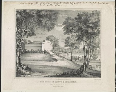 Photo:The tomb of Genl. W.H. Harrison: North Bend, Ohio