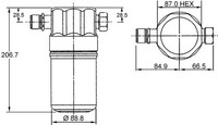 Trockner FÜR Audi A6 C5 Avant (4B5, 4B6) - Mahle AD 36 000S