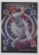 2020 Panini Donruss Optic Mythical Holo Prizm Mike Trout #M-4 fm0