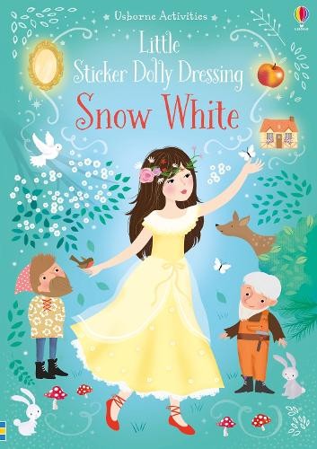 Little Sticker Dolly Dressing Snow White by Fiona Watt (Paperback Book) - Image 3