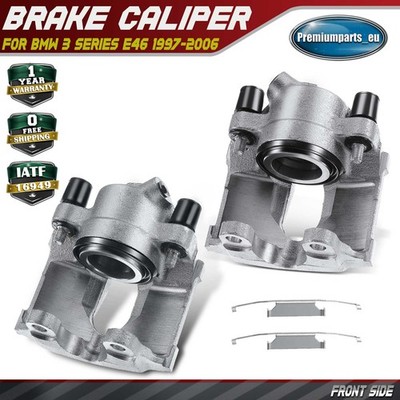 2x Brake Calipers Front for BMW 3 Series E46 1997-2006 34116758114