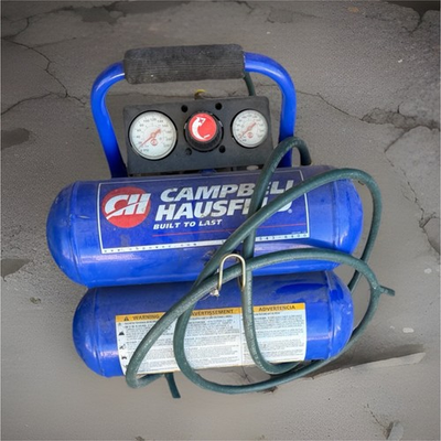 #ad Campbell Hausfeld Portable Blue Tank Air Compressor $61.50