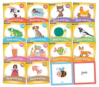 Jolly Phonics Read and See, Pack 1: In ... by Wernham, Sara Paperback / softback