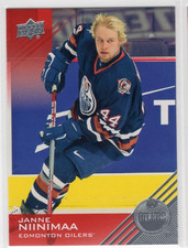 Janne Niinimaa 13-14 Upper Deck Edmonton Oilers Collection Base Common #45