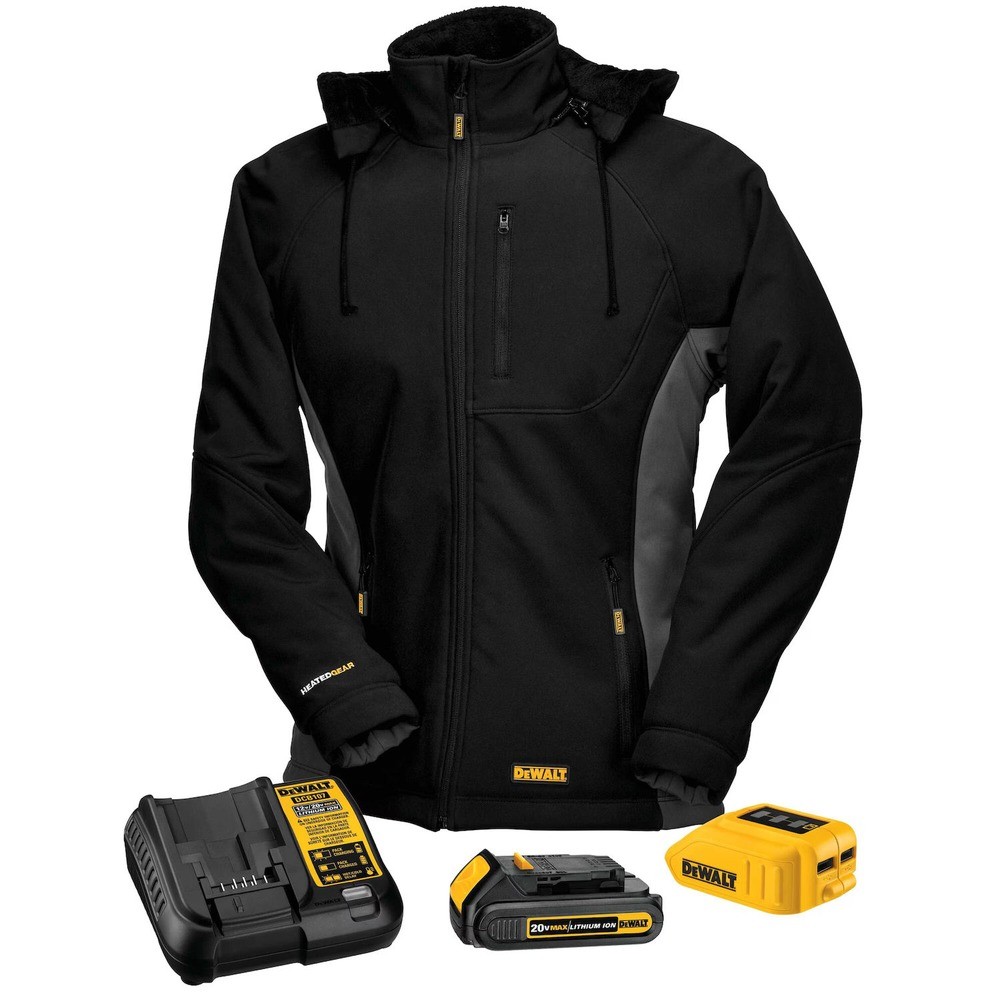 Женская куртка с подогревом DEWALT DCHJ066C1-XS 20V MAX Soft Shell - XS New 45090₽