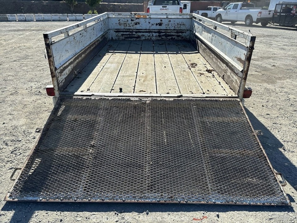 2004 Big Tex 70TV-12 T/A 12' Utility Landscaping Cargo Ramp Deck ...