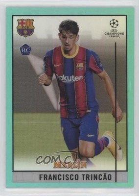 2020-21 Topps Aqua Refractor 73/199 Francisco Trincao #62 Rookie RC 0b6b