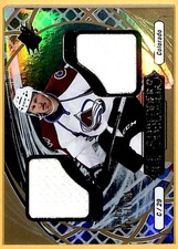 2017-18 Upper Deck Trilogy 2016-17 Ice Scripts Update Nathan MacKinnon Auto