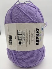Bernat Baby Sport Yarn 100 Acrylic Worsted Weight Lavender 300g New