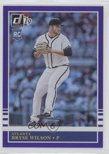 2019 Panini Donruss Retro 1985 Holo Purple Bryse Wilson #238 1n5