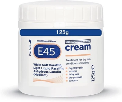E45 Dermatological Itch Relief Cream 125g UK